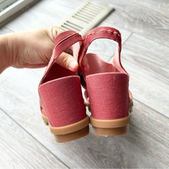 SOREL JOANIE II SLINGBACK WEDGE SANDALS - Picture 8 of 16